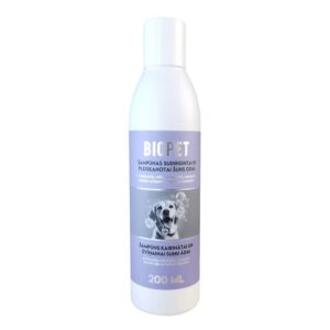 BIOPET Šampūnas sudirgusiai ir pleiskanotai šuns odai, 200ml